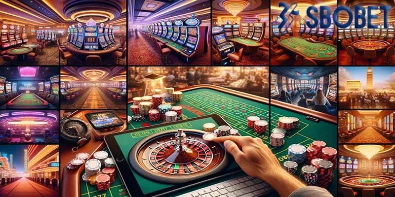 Các loại hình trò chơi casino phổ biến tại Sbobet